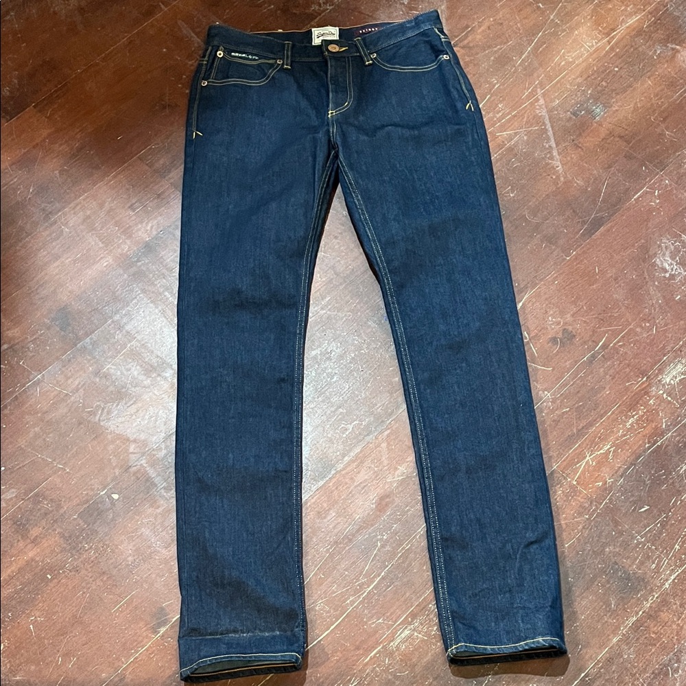 🌻3/$15🌻 Superdry Women's Deep Indigo Straight Leg Jeans